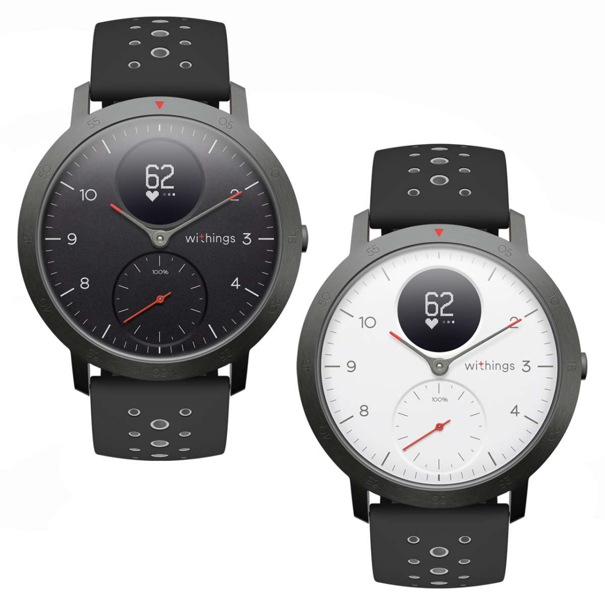 Withings Smartwatch STEEL HR Sport Black HWA03b 40black Sport All